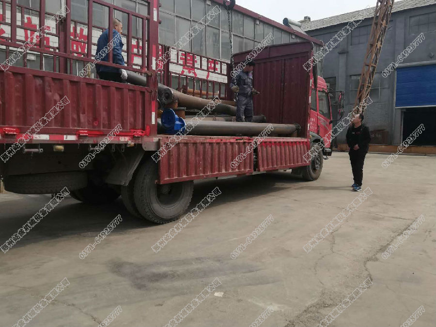 陕西西安市临潼干粉砂浆生产线螺旋输送机发货